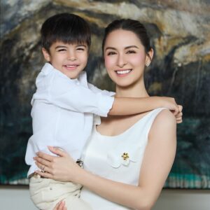 Marian Rivera Instagram - Always a sweet boy—cuddles first, then off to church! 🥰