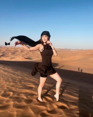 Meg Imperial Instagram - 🐪🏜️ Visiting Dubai again after so many years made me reflect on how much has changed—not just the city, but me too. The last time I was here, I carried a heavy heart and didn’t get to enjoy it as much. This time, it feels lighter and happier—maybe because I’m more in control of my life now. I’m also so happy to see my friends in Dubai doing well and thriving, and I even got to meet new friends along the way. Grateful for all the experiences, old and new. 💛 

#meggoesto
#dubai 
#dubaisafari