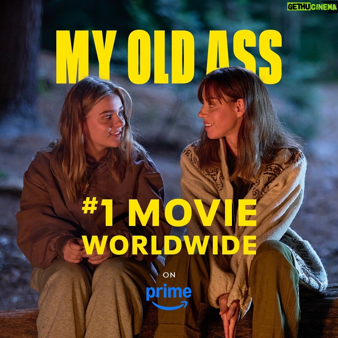 Megan Park - 4.7K Likes - not a drill 🚨 #MyOldAss is the #1 movie worldwide on @primevideo! watch now.