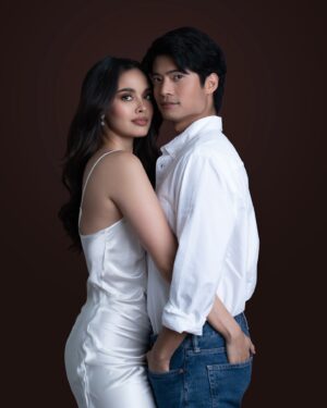 Meganne Young Instagram - Happy happy birthday to my Fofo, my forever, my Dada 🥹 and happy Jowaversary to us 😆 14 years na since you asked me to be your girlfriend… on your birthday hahahaha and now we’ve almost been married for 5 years, are pawrents to Soba and Chia and we’re getting ready to be mom and dad to our baby boy 🩵 thank you for always taking care of me, for your patience and for always pushing me to do my best!!! I’ll be here to do the same for you!!! I gotchu!! 😁 I love you!!!