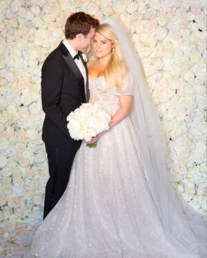 Meghan Trainor Instagram - 8 years of love, 6 years of magic, 4 years of making perfect, beautiful babies. This life we’ve built together is truly unbelievable. And we’ve only just begun. You were made for me and I know it when I look at our boys Riley and Barry. You make me laugh harder than I’ve ever laughed. You take care of me. You give me all of your love and energy and light. You are so special and rare in this world and I can’t believe I GET TO LIVE LIFE WITH YOU AS MY SOULMATE/PARTNER/BESTIE. IT IS AN ABSOLUTE HONOR AND A PRIVILEGE LIVING LIFE WITH MY HAND IN YOURS. I love you @darylsabara too much it’s aggressive. ❤️ Happy 6 year anniversary my love.