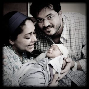 Meghna Gulzar Instagram - On the brink of being teenage parents…
12 magical years of Samay!