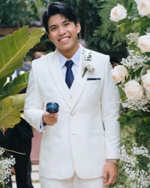 Mika Dela Cruz Instagram - My first & forever crushie turned 26 today @zackwey 🥹💗 These past few months of being your wife has truly been the biggest honor & joy of my life. You once told me that in our short time here on earth you are glad that you get to spend it with me.. Today I want you to know that your presence in my life has brought me so much happiness & seeing you laugh makes my whole day ✨ I’m in awe & so proud of the man you’ve become. A year ago you were the boyfriend that encouraged me to pursue a relationship with Jesus, and today continue to be the husband who leads me into prayer whenever I feel far away from Him or overwhelmed by my emotions. I am truly thankful for your life and deeply touched by the depth of your faith 🕊️🙌🏻

In this new season of your life I will be here to encourage & support you endlessly in whatever way you would need. You have me cheering you on in whatever you pursue.

God knows how much I talked to him about you.. 🤍🥹
And it’s beautiful knowing that he is the one who truly knows, saw and felt everything that we went through. We are never alone 🤍

It has been the biggest adventure of my life journeying it’s ups & downs with you. 

My heart is yours, and we are one ALWAYS.. 
Happy Birthday, Meine Liebe.
