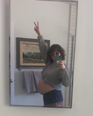 Milana Vayntrub Instagram - Somewhere around the age when my friends and I would go to the Apple Store to take “Photo Booth” pics, I got pregnant while on birth control. My boyfriend and I weren’t ready to front the bill for a taco dinner, let alone ready to be parents. 
I was working at a smoothie shop and he was taking gigs editing sketches. An abortion was a no brainer. 
I went to my doctor and had a totally uneventful abortion a few days after finding out. It never struck my conscience as a moral issue. And my conscious is pretty loud and uncompromising. 
Bringing a kid into the world was something I wanted to do when I was ready. I’m so grateful I had the choice because, about a decade later, I had my son. 
Which only solidified my stance on abortion rights. My pregnancy wasn’t easy and my week-long labor had me wanting to call the police on everyone. I thought what I was going through was cruel and illogical but I WANTED my son- which kept me hopeful and mentally okay-ish. To make anybody go through the experience of childbirth and not WANT to become a parent is forcing them into so much physical pain and emotional turmoil for no reason. 
I don’t know how to talk about the people pregnant with babies who aren’t viable or the women charged with crimes because of miscarriages. 
Friends, listen, I know so many of you think a fetus is a baby and I will never change your mind. And I will forever feel the thing I removed from my body was a chemical reaction. And that’s fine. We just don’t agree here. So how about you don’t get any abortions if you don’t want to but let everyone decide what’s right for them, guided by their own moral compass without the imposition of the federal or state government.
