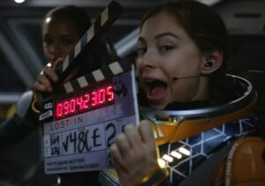 Mina Sundwall Instagram - 6 years… 🤯 #LostinSpace