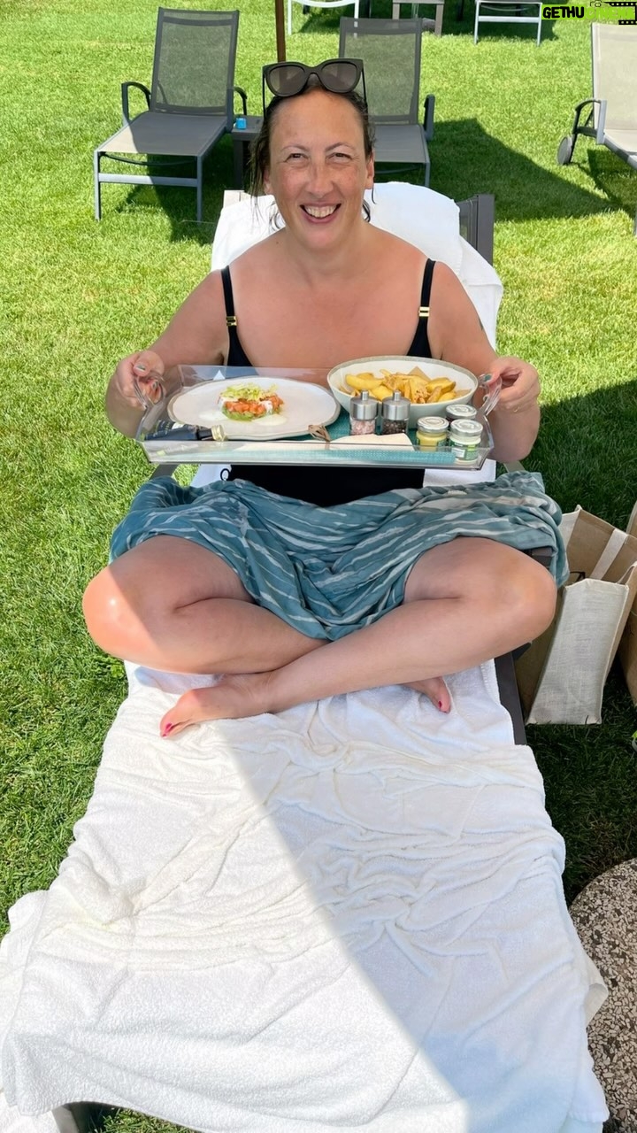 Miranda Hart - 29.2K Likes - I had many extraordinary moments in 2024. One of them was a hotel stay above Lake Garda @lefayresorts I never saw myself as a swish Italian Lakes kind of a person (!) but the fabulous @healingholidays suggested it as a great place to unwind when getting back to work proved hard on my body.
One of the reasons I wrote my book was to demystify and simplify the often overwhelming wellness industry for myself. I was too unwell to travel for many years and had to find ways for joy and meaning despite restriction. I know holidays are an enormous privilege. Especially when you get to plunge into pools of various temperatures and have incredible treatments - my fav being the saltwater float. I bobbed and smiled like a massive but weightless baby!
What I learnt at the glorious and stunning @lefayresorts was that many of the things that were there, were in my sick room - a view (though Lake Garda wins over a West London tree!), gratitude for small things, deep breaths, slow pace, lie in the sun (when it comes out in the UK), letting my body sink into a bed, stare at the moon, soak in the moment by listening (though Garda crickets win over Londonβs mating foxes), play games with a best friend, a sip of wine or refreshing juice, and on. Now I know more than ever the privilege of having a holiday, I will always make sure to bring it back with me and think of the ways to give back too. That way, holidays really do feel healing. They really can be a reset.
If you are lucky enough to consider one this year I can wholly recommend Lefay Spa at Lake Garda. I still miss the women at the spa desk! They really do have your health as a priority and will suggest programmes and treatments and ways to rest and reenergise, wherever you are at. Hereβs to a relaxing, kindly 2025. One day at a time. β€οΈ