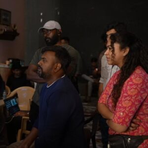 Misha Ghoshal Instagram - Got to meet the evergreen @meramyakrishnan mam 😍😍😍 Working as the 1st AD for @jerald_films in ad films taught me new lessons which i might not have learned from films. So thank you @jerald_christopher27 and @aparajitha_rao_kota for the lovely opportunity 🙏❤️