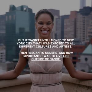 Misty Copeland Instagram - Make sure to focus on life outside of dance! 💜