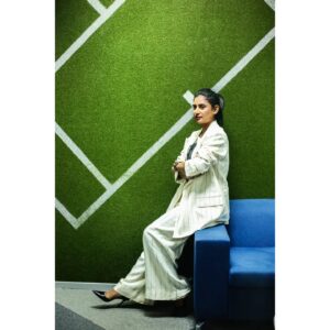 Mithali Raj Instagram - Dress like you mean business but make it fashion. 

Outfit - @hm
Shoes - @jimmychoo 
Styled and Managed by - @ashimash
Image credit - @auhsojv

#Style #Fashion #OOTD