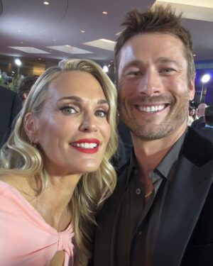 Molly Sims Instagram - Mom and Dad take the Globes 💋