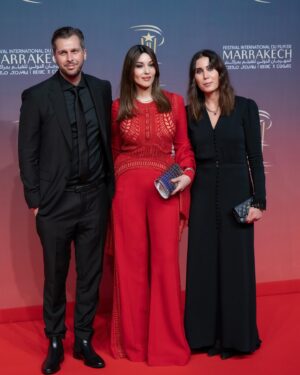 Monica Bellucci Instagram - ❤️At the international film festival in Marrakech @marrakechfilmfestival for the presentation of the film 
“Maria Callas Monica Bellucci : An Encounter ” directed by Yannis Dimolitsas @yannis_dimolitsas and Tom Volf 
@ibla_film @ep.suite19pr 

Dressed @eliesaabworld 
Jewellery @cartier 
Mua @letiziacarnevale 
Hair @pierricksellenet for @johnnollet 

#monicabellucci#marrakechfilmfestival#marrakech#morroco#cartier#eliesaab