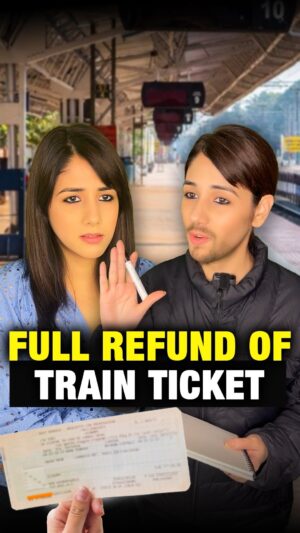 Monica Malik Instagram - Delay of trains is something we often face, but did you know that you can also get a 100% refund for it? 

Watch the video for full details! 

[ train, trainstagram, trains, traintravel, travel, traveller, traveler, travelling, railways, railwaystation, ticket, refund, reelsvideo, prettymuchfinance ]

#train #trainstagram #trains #traintravel #travel #traveller #traveler #travelling #railways #railwaystation #ticket #refund #reelsvideo #prettymuchfinance