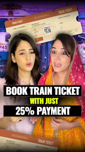 Monica Malik Instagram - Book Your Train Seat with Just 25% Payment!

Believe it or not, it’s true! With the MakeMyTrip app’s seat lock feature, you can book your train ticket by paying only 25% upfront. Pay the remaining 75% up to 24 hours before departure. And the best part? No extra charges!

So, what are you waiting for? Lock in your train ticket on the MakeMyTrip app Now!

#seatlock #indianrailways #makemytrip #feature #trains #train #trains #travel #traveling #travelling #traveller