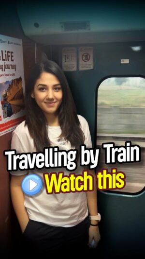 Monica Malik Instagram - Our train journey goes from being a happy experience to a disappointing one due to a few minor issues. 
We arrive at our reserved seats, only to find someone else already occupying them and refusing to move. We head to the washroom, but there’s no water available.
Additionally, one might fall ill during the journey.
However, here’s the good news – there’s a common solution to all these problems, and we will discover it in this video. So, make sure to watch the entire video so that all your future train journeys can be enjoyable and trouble-free.

#train #travel #travelling #travelgram #traveler #trains #trainstagram #traintravel #railway #rail #traveling #instatravel #railways #reelkarofeelkaro #prettymuchfinance