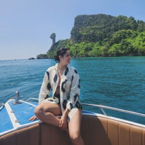 Monika Bhadoriya Instagram - The world is a book, and those who stay at home only read the first page🧚‍♀️