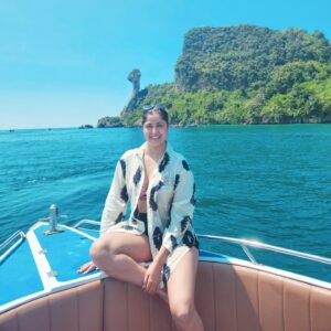 Monika Bhadoriya Instagram - The world is a book, and those who stay at home only read the first page🧚‍♀️
