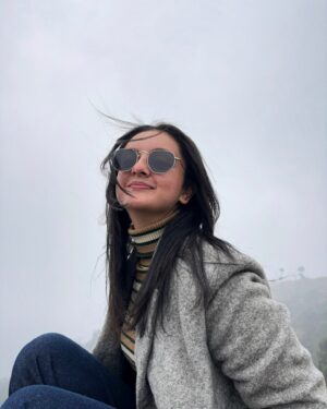 Mrinal Navell Instagram - Had a foggy day out.🤍🫶🏻
.
.
.
.
.

#love #himachal #mrinalnavell #home #dump #insta #instagood #mountains #photography  #artist 
(Home, insta, fyp, dump, himachal, hills, mountains)