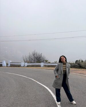 Mrinal Navell Instagram - Had a foggy day out.🤍🫶🏻
.
.
.
.
.

#love #himachal #mrinalnavell #home #dump #insta #instagood #mountains #photography  #artist 
(Home, insta, fyp, dump, himachal, hills, mountains)