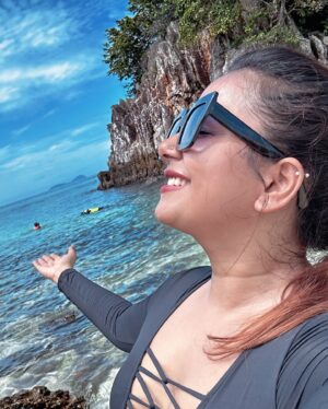 Mrudula Murali Instagram - ‘Coz Doctor said Iam Vit-D deficient! 🌊 🏖️