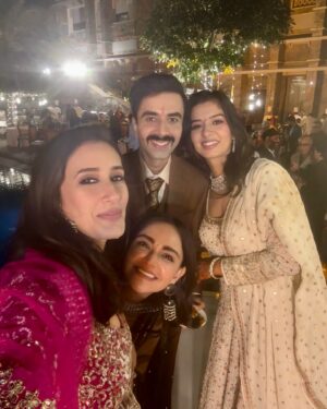 Namita Dubey Instagram - Scenes from a wedding 🫶

Wearing @shivaliahmedabad 
PR @sonyashaikh 
Bag @eena.official @tlmconsultancy 
Portraits: @devasyahstudios