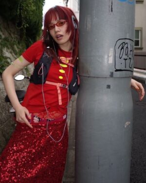 Nana Komatsu Instagram - 🫦🫀💃🧣⛑️🦞🌹🍒🥫
2024 H!gh five magazine☑︎
　　　　　　　photo & hair by Tsubasa
　　　　　　　styling by me