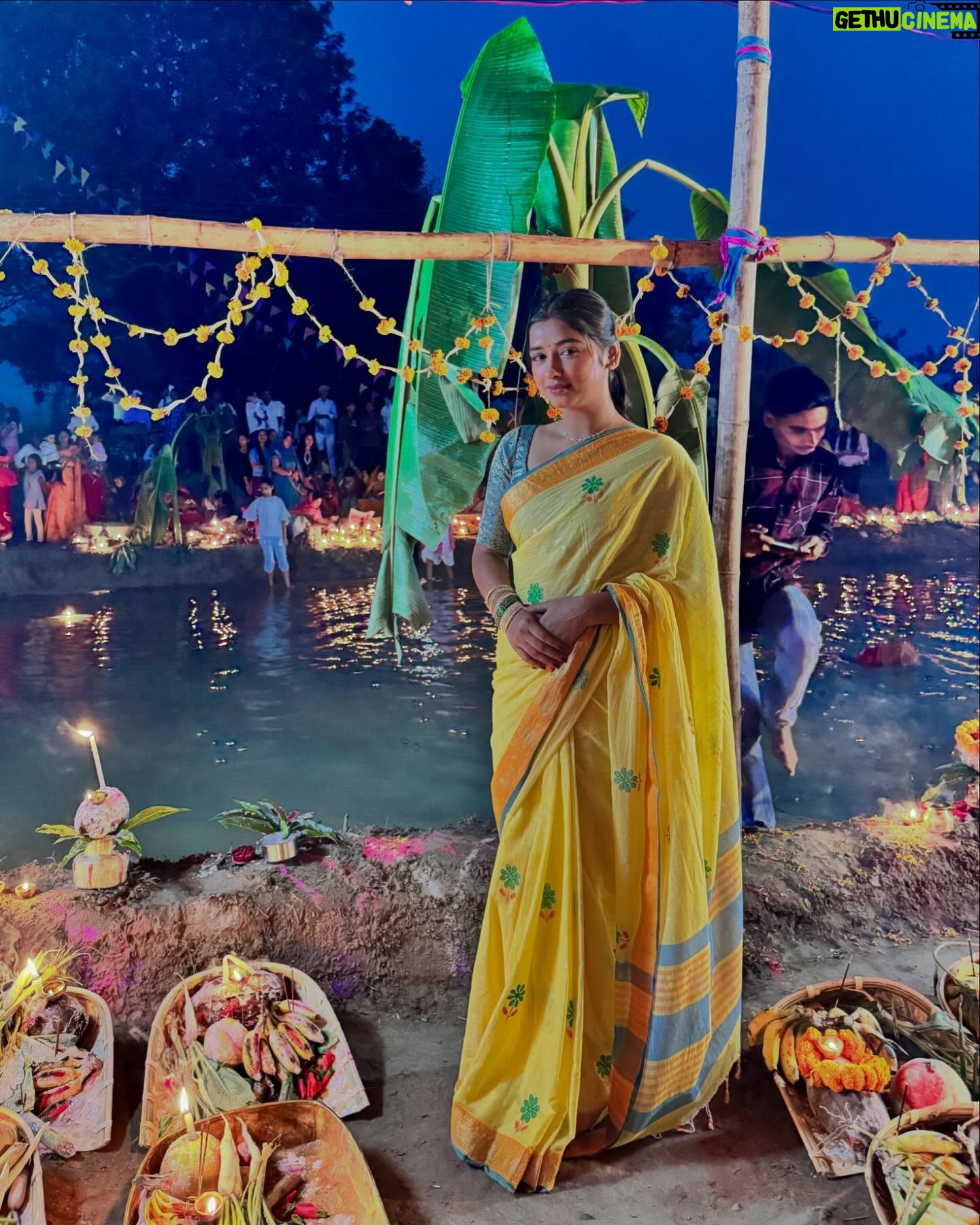 Nancy Roy - 32.9K Likes - छठ पूजा की हार्दिक शुभकामनाएँ ।🥥🌾
#home♥️ #festivevibes #instagrampost
