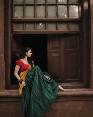 Nandana Varma Instagram - 📸 : @sameeh_photography 
Styling: @_aleenaraju
Outfit: @aneyaa.by.anagha
Mua:  @anjali__makeup_artist
