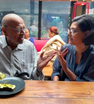 Nandita Das Instagram - Most likely you already know that Shyam Benegal is no more. You should also know that with him an era has ended.  He waited to go till he met many of his loved ones on his 90th birthday, just a week ago. Sadly I wasn’t in town so missed that last smile, hug and warmth. 

What I want to share is what a wonderful human being he was. I spent last 2 hours talking about him to some of the people who knew him well. We mourned only for a bit as we didn’t want to be selfish. He lived a full life, and just when his health began to suffer more, he left to rest in peace. All we talked about was how kind and generous he was. How present he was with everyone he met. Always making us feel special. Always responded to emails and messages. Memories of so many interactions with him came flashing back. 

Just 2 days after Zwigato was streaming on Amazon, he watched it and emailed me with such praise and encouragement. I was one of the million people he cared for. I will miss his laugh, his firm loving hug and his twinkling eyes. I always felt like a student who was eager to learn though he would never claim to be a teacher. His wisdom was effortless. 

I, like so many others, grew up on his films. They helped us be who we are. They informed us, created empathy and challenged our prejudices. Made us think and feel and care about the world we lived in. He made us better human beings. 
I am so fortunate to not only have worked with him in Hari Bhari, a lesser known film of his, but also for having known him for more than 3 decades. 

Shyam babu, as we all lovingly and respectfully called you, you will always be with us through your films, your laughter and your wise and kind words. Pardon my ramble, but want to just be with you and remember so many lovely and lively times I got to spend with you. The world, my world, will never be the same. One doesn’t have to even meet often. Some people’s existence just gives us hope. Your contribution has been immense. A life fully lived. Now you rest.