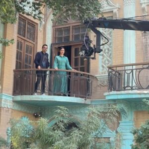 Nariman Al Saboury Instagram - ‏‎كواليس حامض حلو للمخرج المبدع @osama_alsharqi 
‏‎انتاج @awsstudiosofficial @mbciraqtv 
مدير انتاج @moaidzk