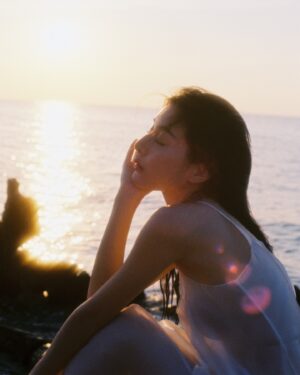 Nattamon Chokejindachai Instagram - The water's gettin colder let me in your ocean- SWIM.