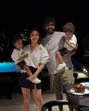 Nayanthara Instagram - Sweet little moments from the best holiday we have ever had 😇♥️🧿
Paris n Mykonos will always be super special as we celebrated all the birthdays in the family n got to travel with our babies 😇😇♥️♥️

We couldn’t have had this amazing time if not for @gtholidays.in who made sure every single thing was taken care of 😇
As I always say u guys r the best at what u do 🤗