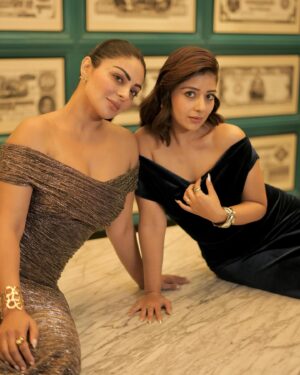 Neeru Bajwa Instagram - @taniazworld we made a good film 😊🙌 you are the reason for it, I loved working with you ! Who says actresses can’t get along 🥊 Our writer @jagdeepsidhu3 thank you for this beautiful story 🙏Long live #punjabindustry 

Phaphe -Kuttniyan May 9,2025 💥