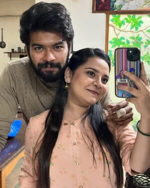 Neha Menon Instagram - From this boy who desparately wanted to shine, to this Man who has worked hard to become who he is today, you have earned every success, every stage, every recognition, every appreciation and every honour that you ever received!🧿 Best wishes for #BigBoss8Tamil ♥️🧿 With people that love you and want only the best for you around you, you are going to get there!🫂 

To my favourite person,
I want you to be happy, successful, get everything that you ever want! And I'll be right next to you having your back!♥️

#VjVishal#V🖖🏻#bigbosstamil8