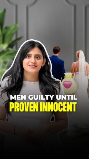 Neha Nagar Instagram - “Men are guilty until proven innocent”

Here is how you can try to save yourself.

And as per laws “Prenup” is also illegal in India!

Prenup  is a very popular tool in western countries. It is an agreement made between two people before marriage that establishes rights to property and support in the event of divorce or death.

But in India, we can’t have a marriage in which we previously decided who gets what after divorce, as India is a pro-marriage country.

Though prenups are not valid in India, we can create “Quasi-Prenups and Postnups.” We can draft this, fully knowing that we might not be able to limit the amount of alimony and interim maintenance that a wife can claim. 

However, there are many other aspects that these Quasi prenups and postnups help with. 

Often, several false allegations are made: 
About dowry demands.
About wedding expenses. 
About jewellery and other gifts.
About the true financial capacity of both sides. 

About the circumstances in which the wedding took place. 

These contracts are signed and then notarized by both parties for confirmation, and they act as a barrier for both parties in the event of false cases.
 Quasi Prenup -Legal contract of confirmation from both parties before marriage.
 Quasi Postnup - Legal contract of confirmation from both parties after marriage.

🚨Big Caution: Both prenup and postnup are important, as other parties can claim that these types of wrong demands happen after marriage

By doing this,both parties think twice before filing false allegations. It also helps significantly in securing anticipatory bail, reducing alimony and maintenance claims, and defending compensation claims.

Follow @iamnehanagar for more such informative videos.