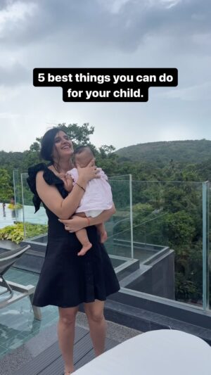 Neha Nagar Instagram - 5 best things you can do for your child.

Read Caption.

	1.	Open a separate bank account as soon as they are born, keep all their shagun money in the account & then plan to invest in somewhere. Add 10-15 % of your income in this account to invest for their future.
	2.	Start investing & diversifying: You can invest in Index funds ( risky ) for long term goals ( higher education, marriage), you can invest in govt schemes ( risk free ) like sukanya samridhi yojana / PPF / Post office term deposit etc ( will talk about these next few reels - so hit that like/save button )
	3.	As they grow , start giving them some allowance- let them make mistakes, teach them value of money.. Let them budget for themselves & save. Let them decide where to spend their limited money. Take them to grocery shopping as well. Let them plan it. Talk about how you go to work to earn some money for family.
	4.	When they turn 13 or so, include them in your financial discussions. They will be able to learn how to make money decisions. Give them options: buy an expensive car & cut down on vacations or we should buy a small car & enjoy more vacations ?
	5.	Insure : You must take health insurance for everyone in the family including your new born, and take life insurance for the earning member in the family. Also don’t forget to add nominees in all your belongings. 

Will add more details here soon. Hit that follow button & wait for my next reel 😊❤️

#nehanagar #personalfinance #masteryourmoney