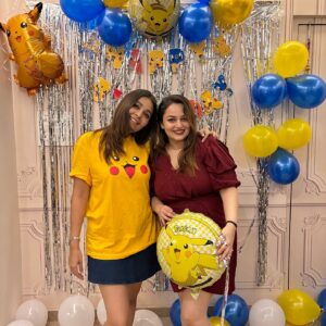 Nehalaxmi Iyer Instagram - Its our #pokemon gurl #pikachu ‘s Bday and i have to announce she is finally a Grown up NOT yet thats why her bday party theme is pokemon 😅😂😂😂
Happiest bday cutest most @nehalaxmi_ 💖💖💖💖