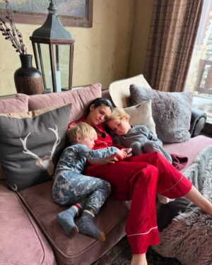 Nina Dobrev Instagram - first christmas as fiancées 🥹🤍