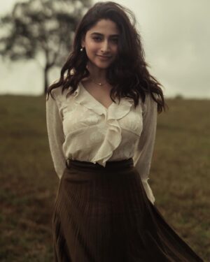 Nishvika Naidu Instagram - Daughter of the Wild♥️

She dances with the wind, a rhythm untamed,
Her heart beats bold, her spirit unchained.
Eyes like the sunrise, a spark in her gaze,
She laughs with the rivers, she runs with the blaze.

Barefoot she wanders where no maps can lead,
A daughter of nature, of sky, and of seed.
Certain of purpose, in joy she will thrive,
In the arms of the wild, she feels most alive.

Free as the falcon, fierce as the sea,
She is her own story, her soul is the key.
A wild experience, a life to unfold,
Her heart is her compass, her spirit pure gold.

.
.
.
.
.
.
Captured and edited by @ajshetty 
Styled by @jess.vnx 
Make up and hair by @ika_.makeup_