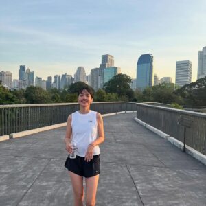 Ploypailin Thangprapaporn Instagram - เราออกมาวิ่ง วิ่ง นะ วิ่ง นะ แฮมทาโรวววว