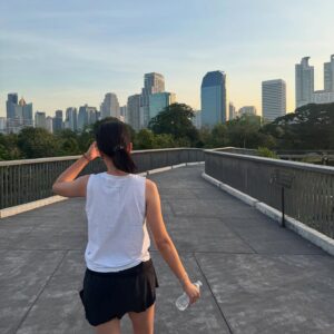 Ploypailin Thangprapaporn Instagram - เราออกมาวิ่ง วิ่ง นะ วิ่ง นะ แฮมทาโรวววว