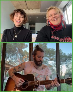 Pomme Instagram - Dernière reprise de l’année, @ladygaga @brunomars pour une fin du monde dans l’amour et la bonne humeur 😋 en espérant que 2025 sera plus douce pour l’humanité. 🤧

🎛️ : @simonblevis 
📽️ : @gahmims