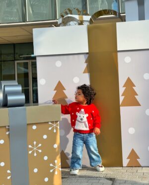 Pooja Ramachandran Instagram - Merry Christmas from our family to yours 🎄🎄🎄🎄🎄♥️

Our naughty little Santa sends his love to all 🎅🏼

#love #blessings #light #besttimeoftheyear