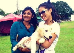 Pooja Umashankar Instagram - Grateful for these moments 🌿🐶💫