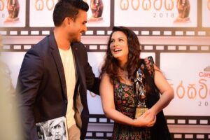 Pooja Umashankar Instagram - Work wasn’t just work—it was memories, laughter, and friendship. 
@hemalranasinghe 🌿💫

So thankful for it all and for His guidance every step ✝️ 🎥🤝✨.”