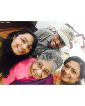 Poornima Bhagyaraj Instagram - Happy birthday my dearest Amlu @sharanyabhagyaraj .