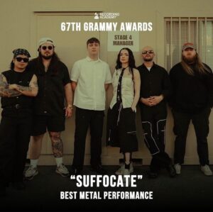 Poppy Instagram - Suffocate @knockedloosehc ft Poppy 
Nominated @recordingacademy ✨