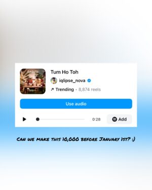 Prakriti Kakar Instagram - Announcement time :) Swipe Left!

You guys are the best ♥️ Loving all your reels you on ‘Tum Ho Toh’ ✨ Keep them coming 🪽

Kudos to the entire team ♥️ @awal @hp.aniket @spotifyindia @anuraag.mh02 @parachoksikal @tulikamehrotra @bandbaaja @dhruvank ✨

Song Audio credits :

Singer - Iqlipse Nova, Prakriti Kakar
Produced by - @kartiksachdevaa 
Composed by - Iqlipse Nova, Kartik Sachdeva
Lyrics - Iqlipse Nova, @aditi9sharma 
Mixed & Mastered by - @mixbymukul (Ferriswheel studios)
Recorded at - @calirecordingstudios 

Special thanks to @funkyouadi for playing a random guitar melody that inspired me to compose this song!

Music video Credits - 

Director - @aditi9sharma 
DOP - @themananpareek 
Art Director -  @avenem 
Asst. Art Director - @riyaabharadwaj4 
Setting - Khurshid 
Gaffer: @arunwithideas 

Love you all <3