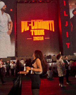 Prakruti Mishra Instagram - Dil jeet liya @diljitdosanjh ne ♥️
#dilluminatitour2024