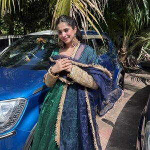 Pratiksha Honmukhe Instagram - 💙🦋🧞‍♂️

#instagram#explore#traditional
