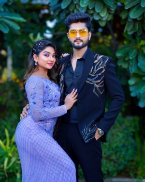 Preethi Sharma Instagram - SRIDHYA 🫰🏻💕

@the_prithviraj ✨

Wearing - @the____thread 🖤
 @mokshe_rental_destination 💜

Mua - @priyanka_makeupartist_hair 💫

📸 - @photography_shyam_ 💫

#sridhya #aadhya #zeekutumbamawards2024 #psr #zeetelugu #preefam☮️ #preevibes☮️ #preelovesyou☮️